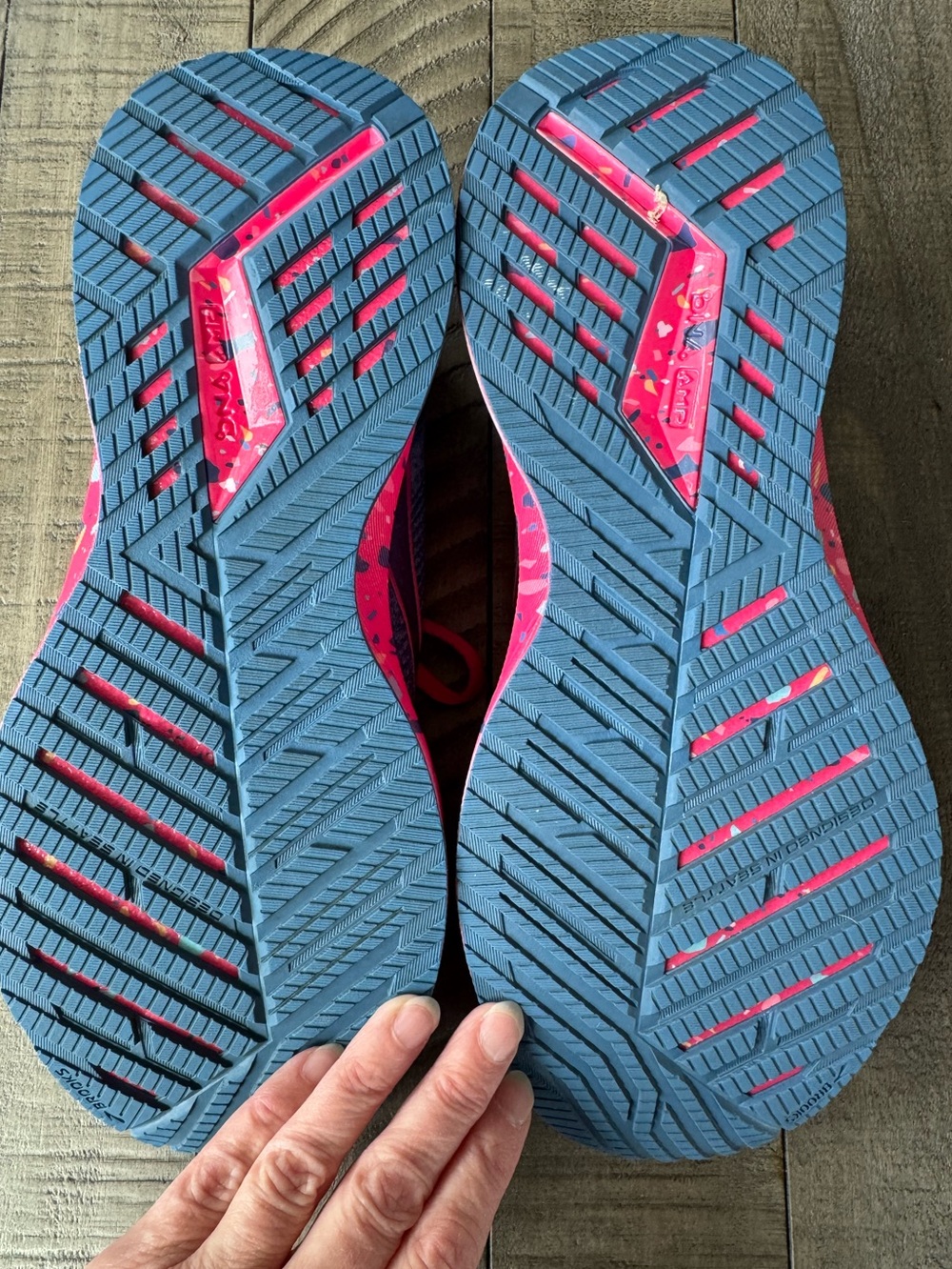 Brooks Levitate StealthFit 5 Blue/Beetroot/Plume Running Shoes Women’s Size 8 - Picture 13 of 16